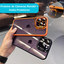 Case Transparente com Dupla Proteção de Lentes e Apoio de Superfície - Premium