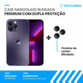 Cópia de Case NanoGlass II Blindada com Dupla Proteção 360º - Premium