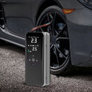 Compressor De Ar Portátil Recarregável 5 em 1 (Calibrador de Pneus, Bolas, Colchões, Lanterna e PowerBank)